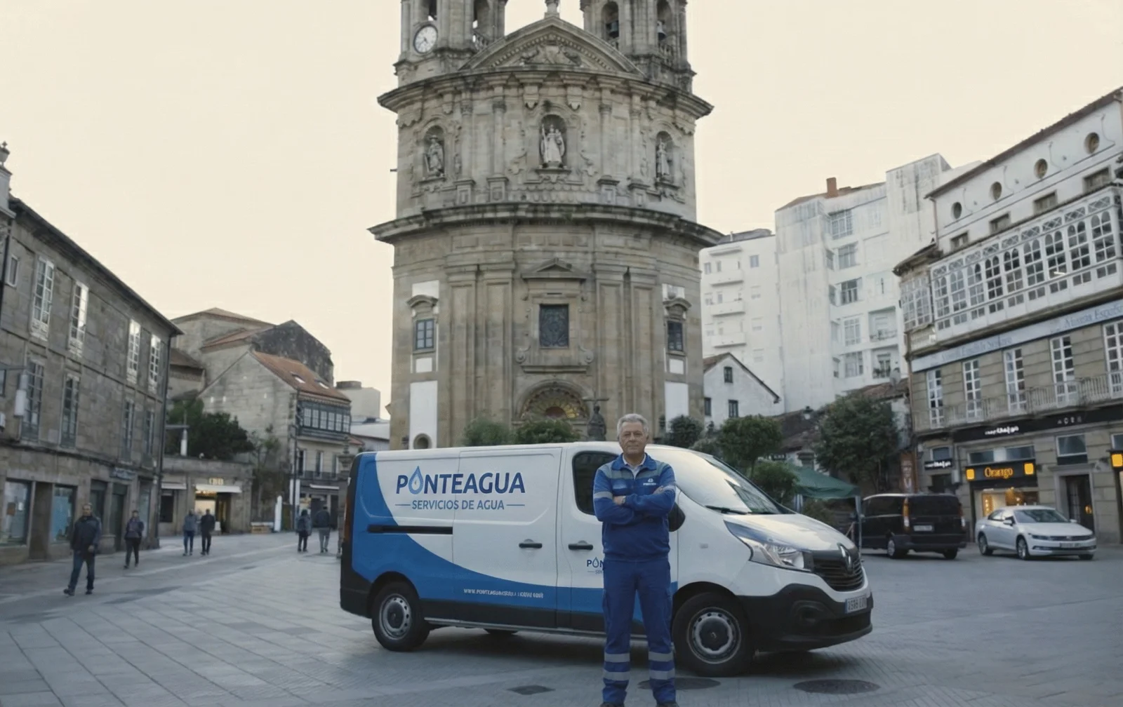 Ponteaqua equipo en centro de pontevedra